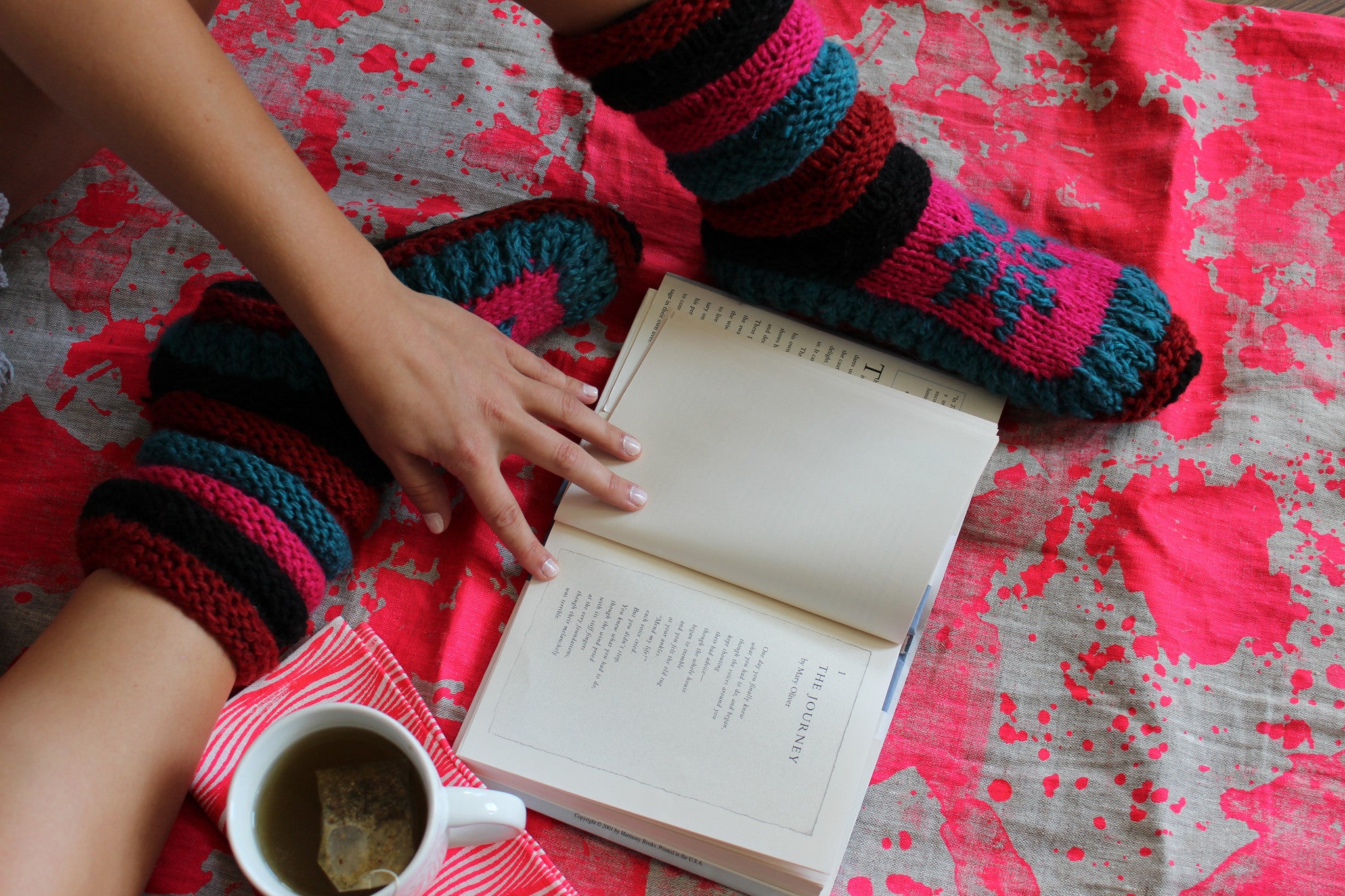 Cozy time with Tibetan Socks: Winter Reading List