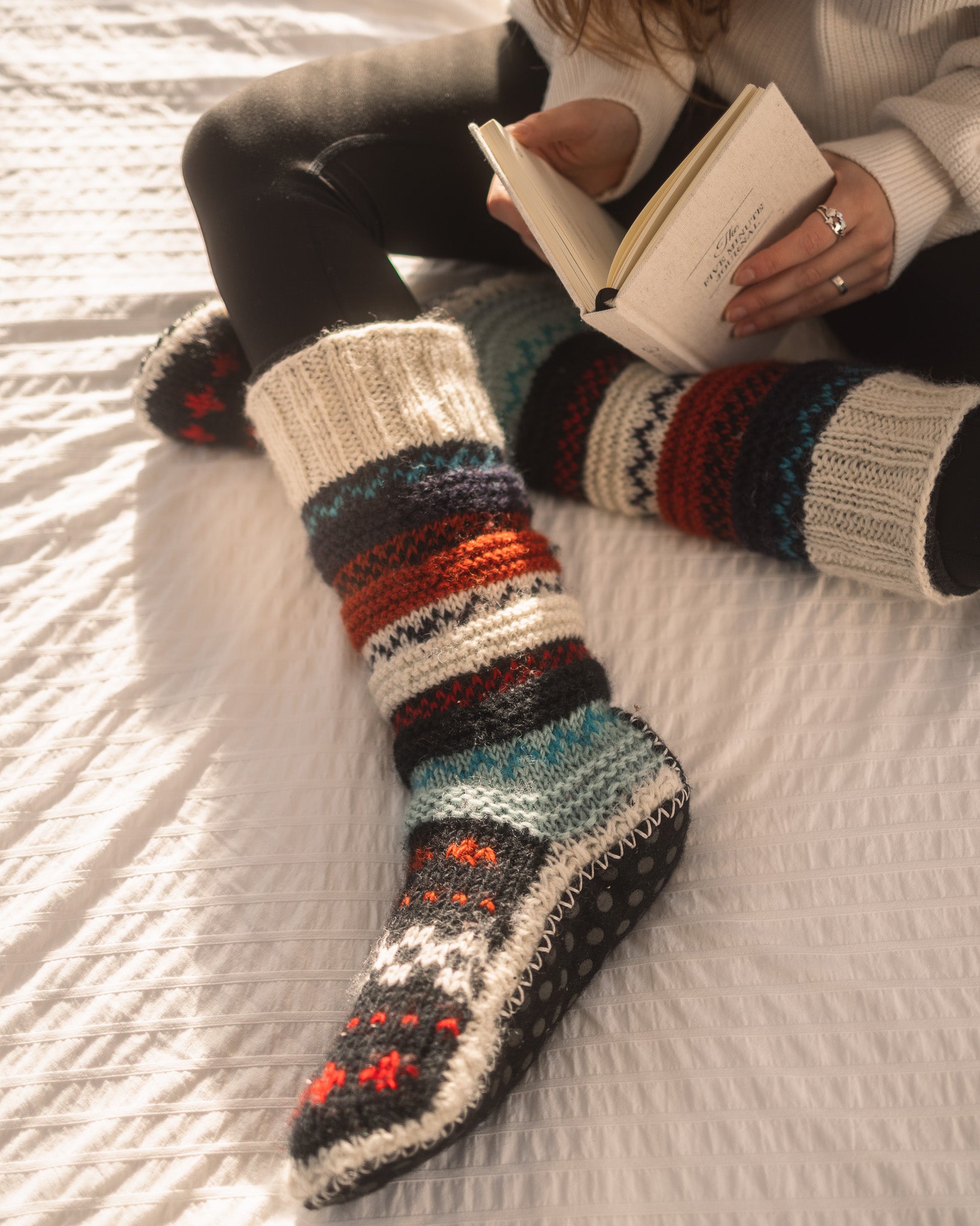 Socks Knitting Pattern, Cute Socks, Cozy Boot Socks, Wool Socks