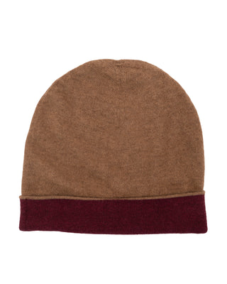 Yak Wool Reversible Beanie Hat