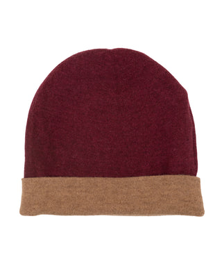 Yak Wool Reversible Beanie Hat