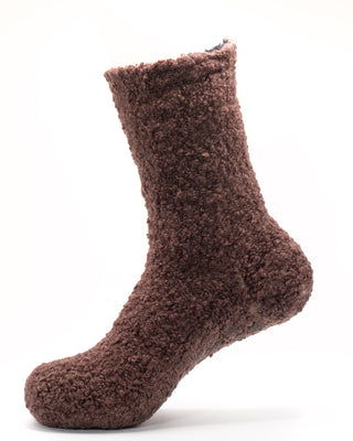Fuzzy Wool Sherpa Lined Slipper Socks