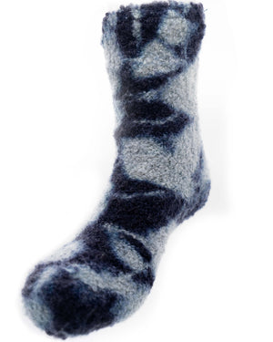 Fuzzy Wool Sherpa Lined Slipper Socks