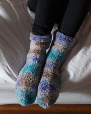 Fuzzy sales house socks